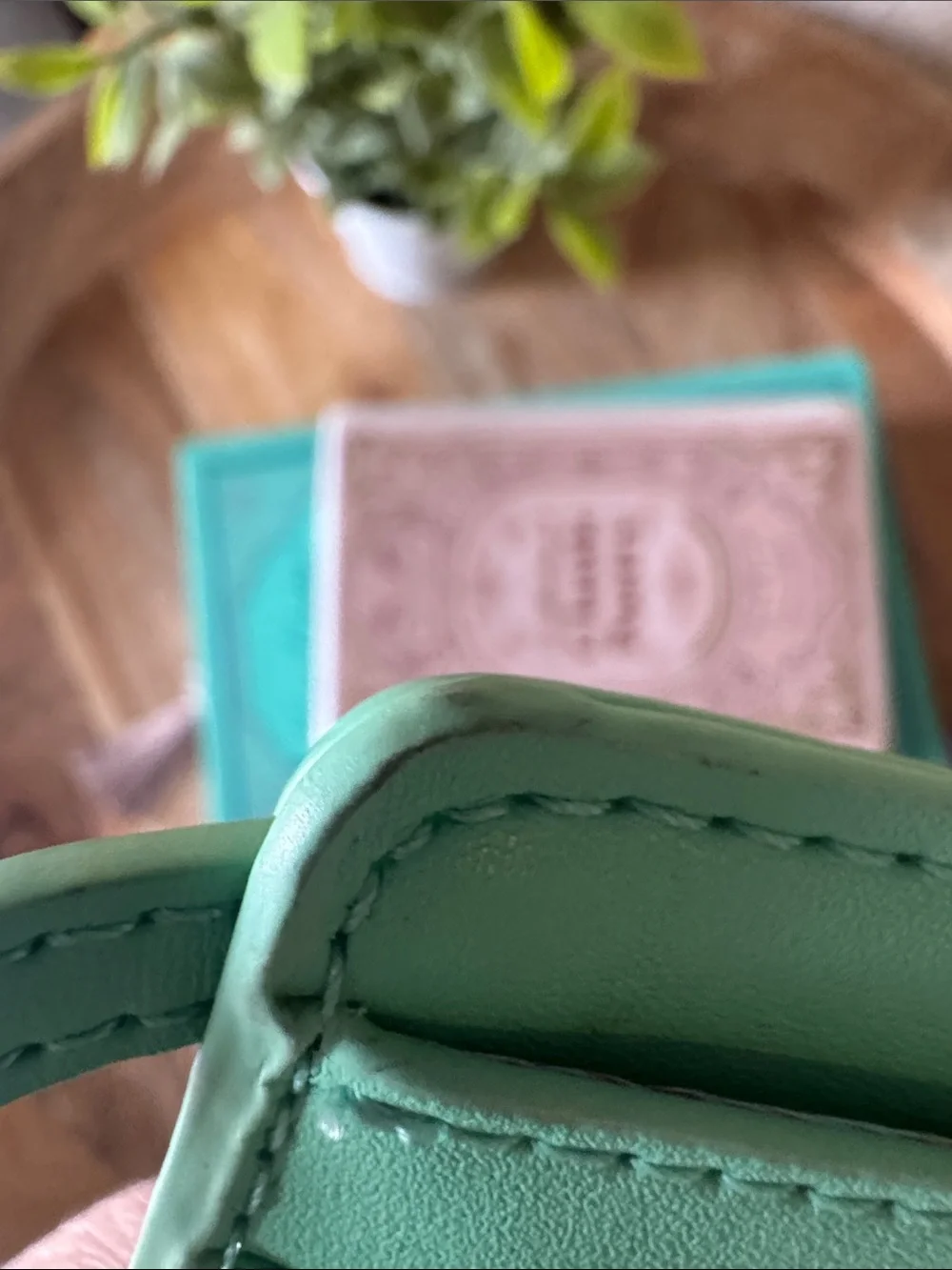 Loungefly Robin Hood mint Green Leather Card Wallet